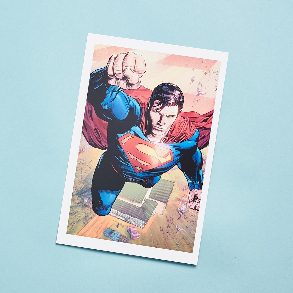 Superman Lithograph Card Stock Poster