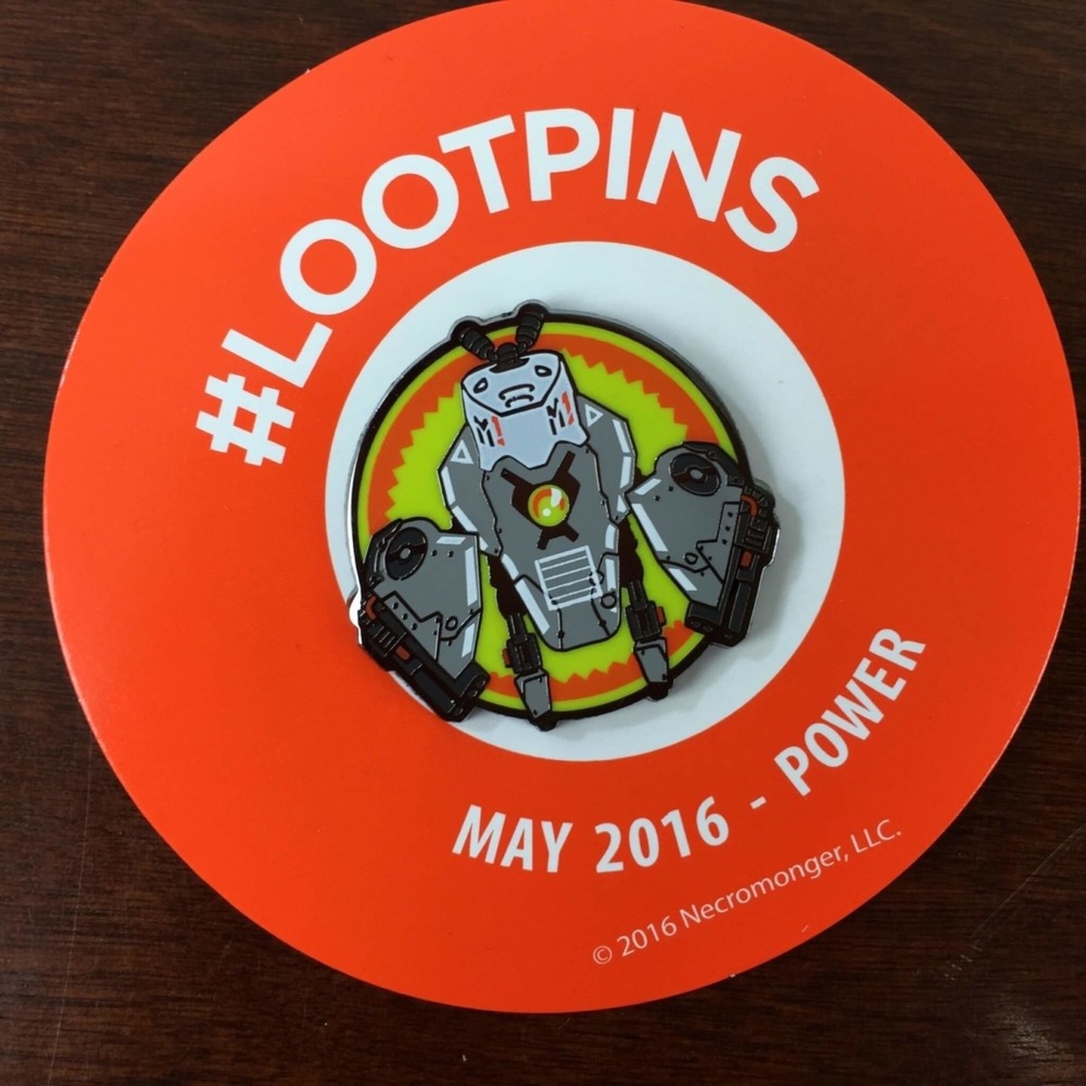 Loot Crate Power Pin
