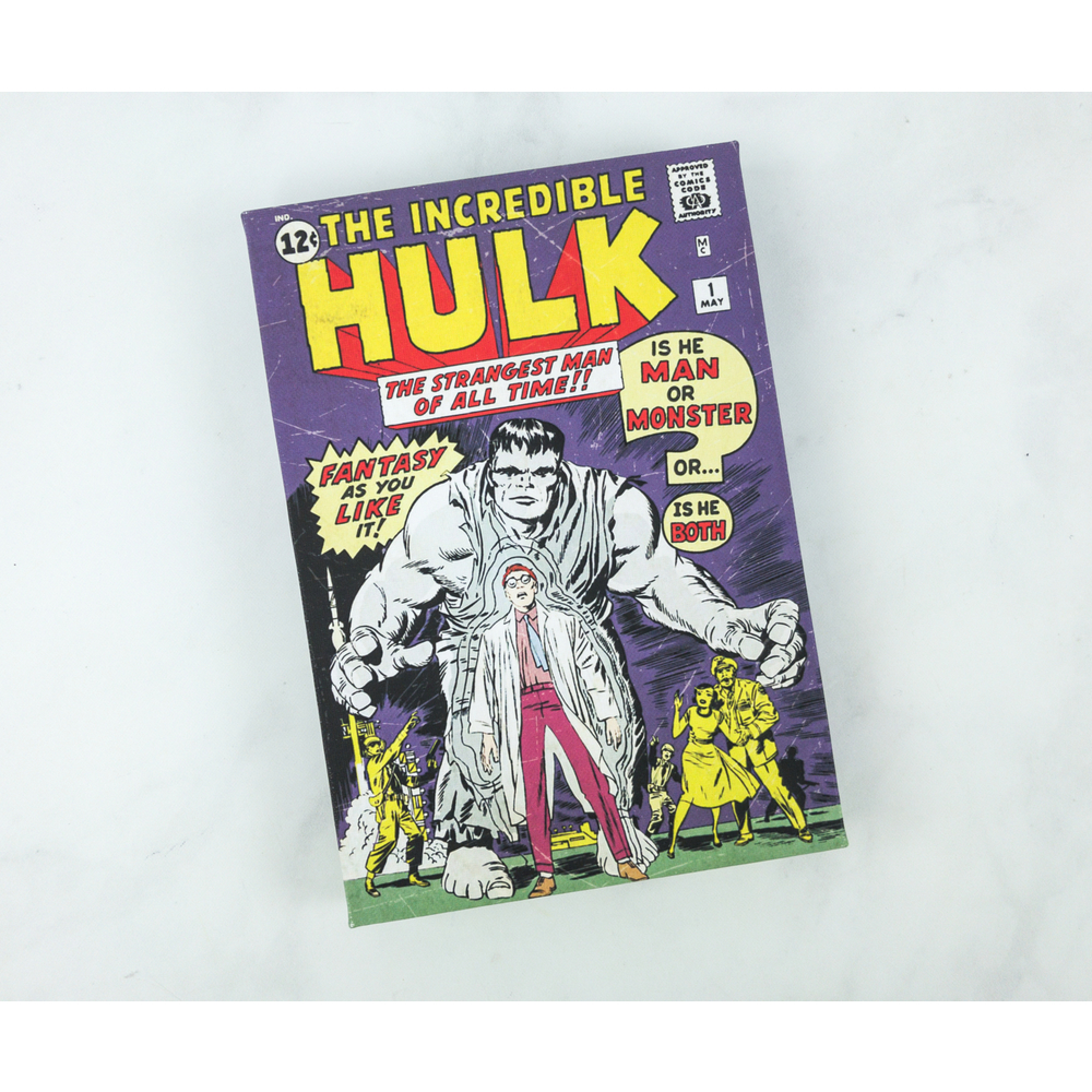 The Incredible Hulk ilk sayısı Canvas Baskı Poster