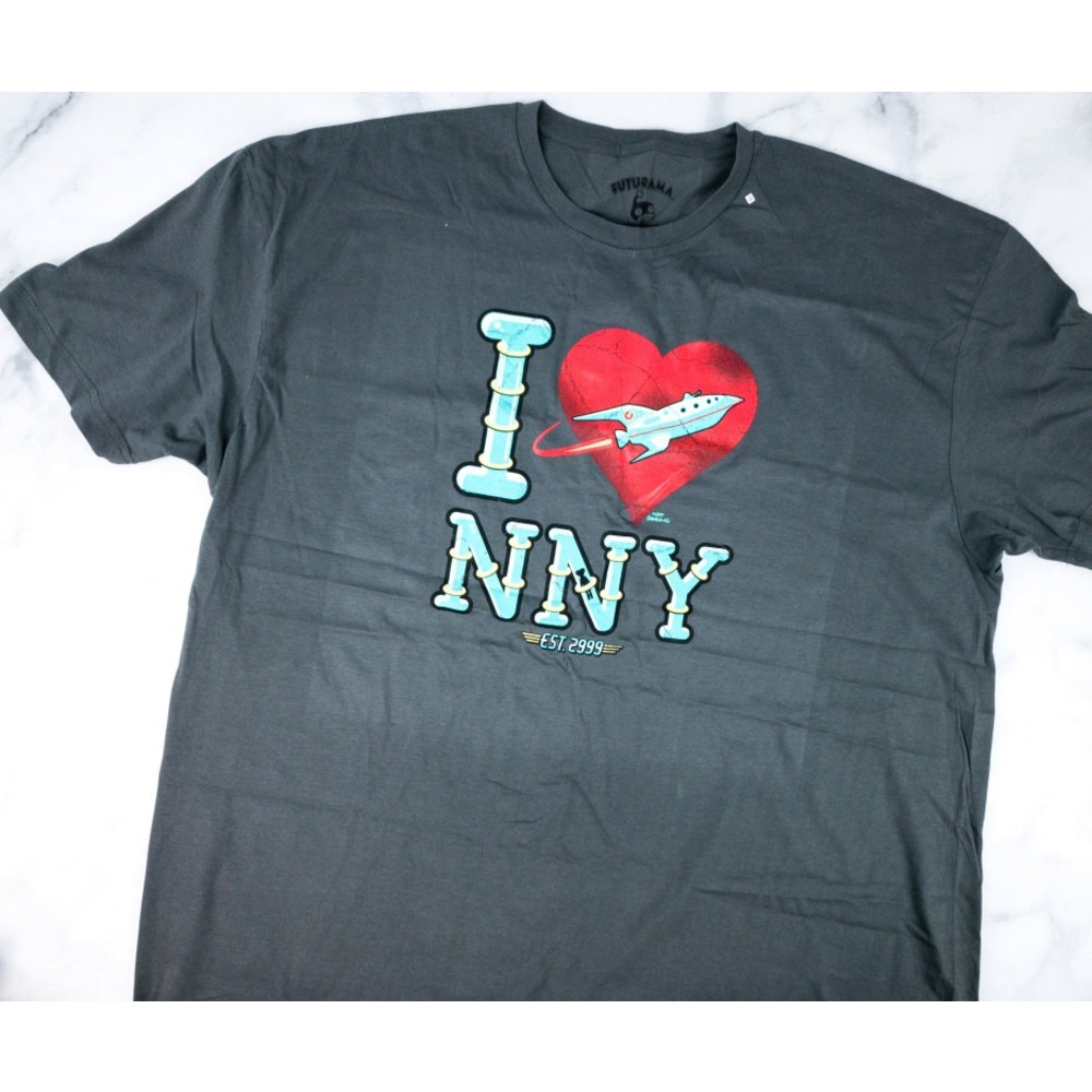 Futurama - I <3 NNY T-shirt - Medium