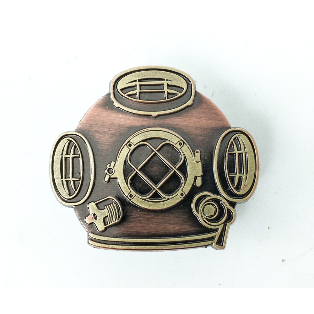 Retro Dalgıç Kaskı Pin