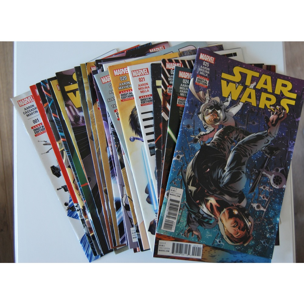 Star Wars Marvel Comics 1-25 Lot