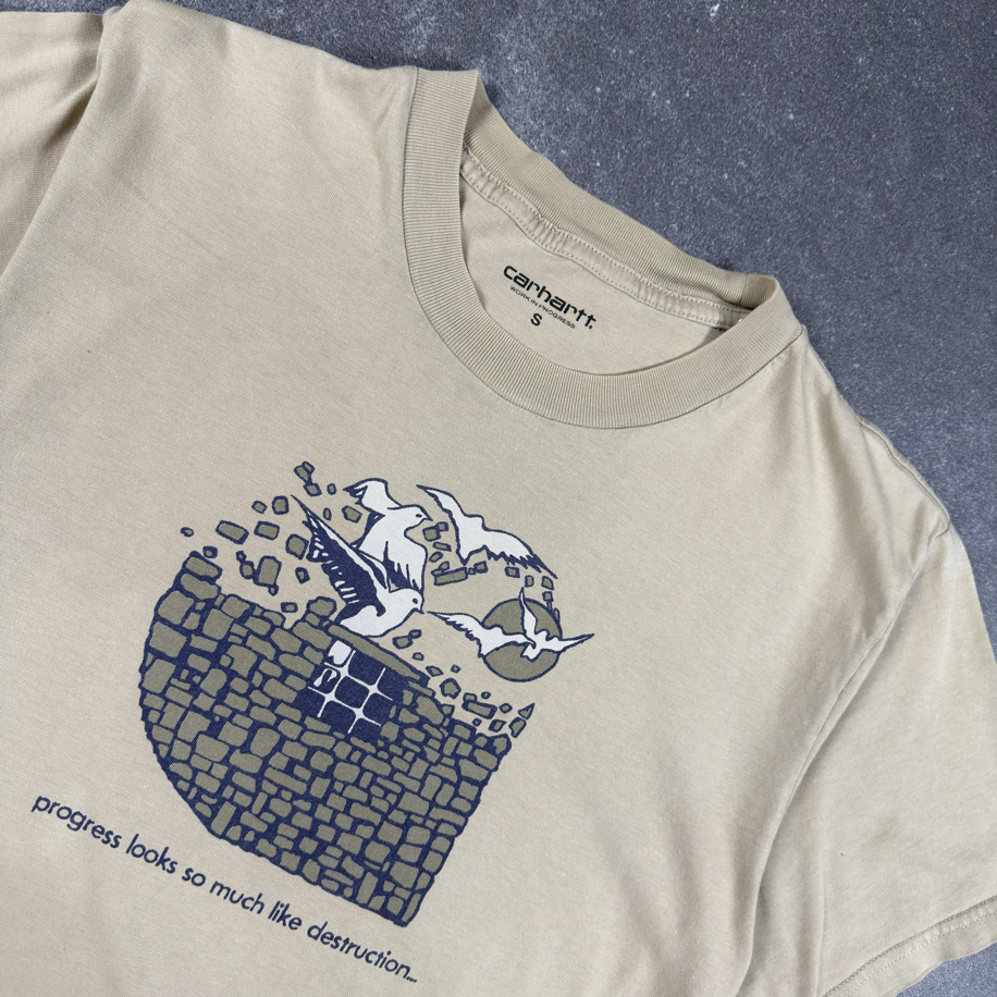 S) Carhartt WIP Freedom “Progress Looks Like Destruction” Graphic