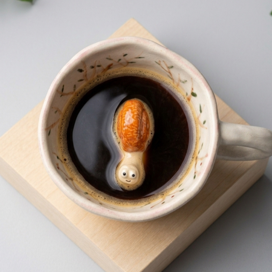 Happy Morning Kulplu Kahve Kupası 
