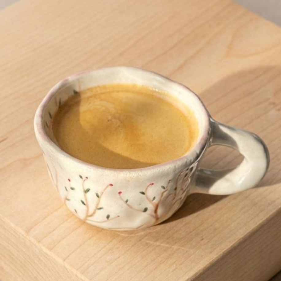 Happy Morning Kulplu Kahve Kupası 