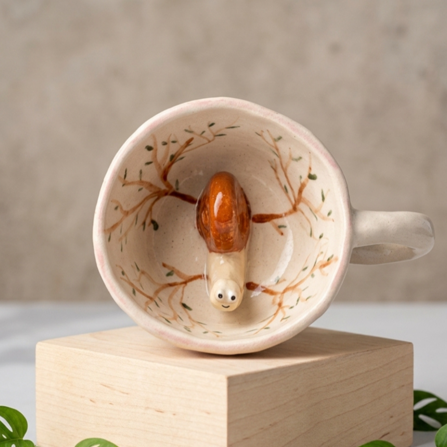 Happy Morning Kulplu Kahve Kupası 