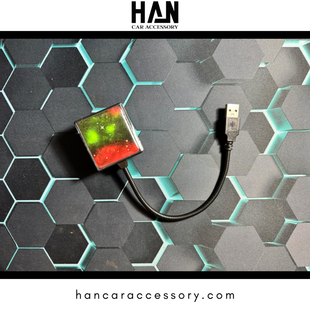 USB Bağlantılı Tavan Yıldız Projektörü – Aracınızda Büyüleyici Bir Atmosfer Yaratın!