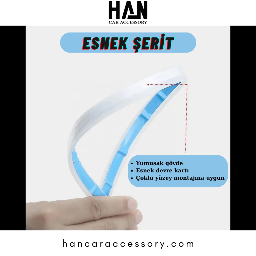 Far Üstü Kayar LED + Sinyal