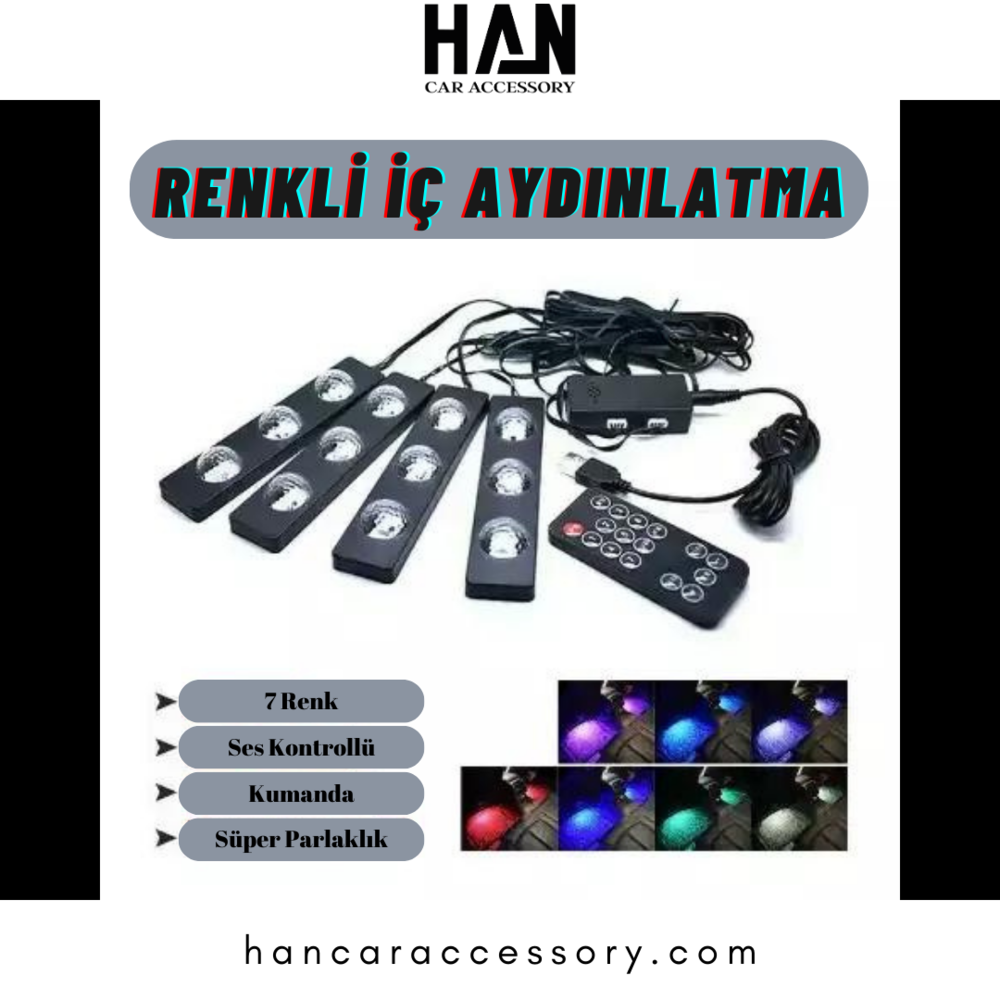 Ayak İçi Ambiyans LED Lazer