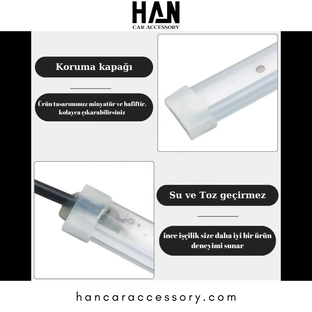 Far Üstü Kayar LED + Sinyal