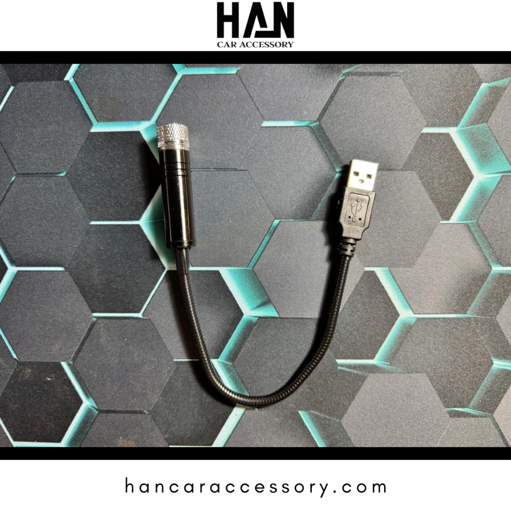 USB Bağlantılı Tavan Yıldız Projektörü – Aracınızda Büyüleyici Bir Atmosfer Yaratın!