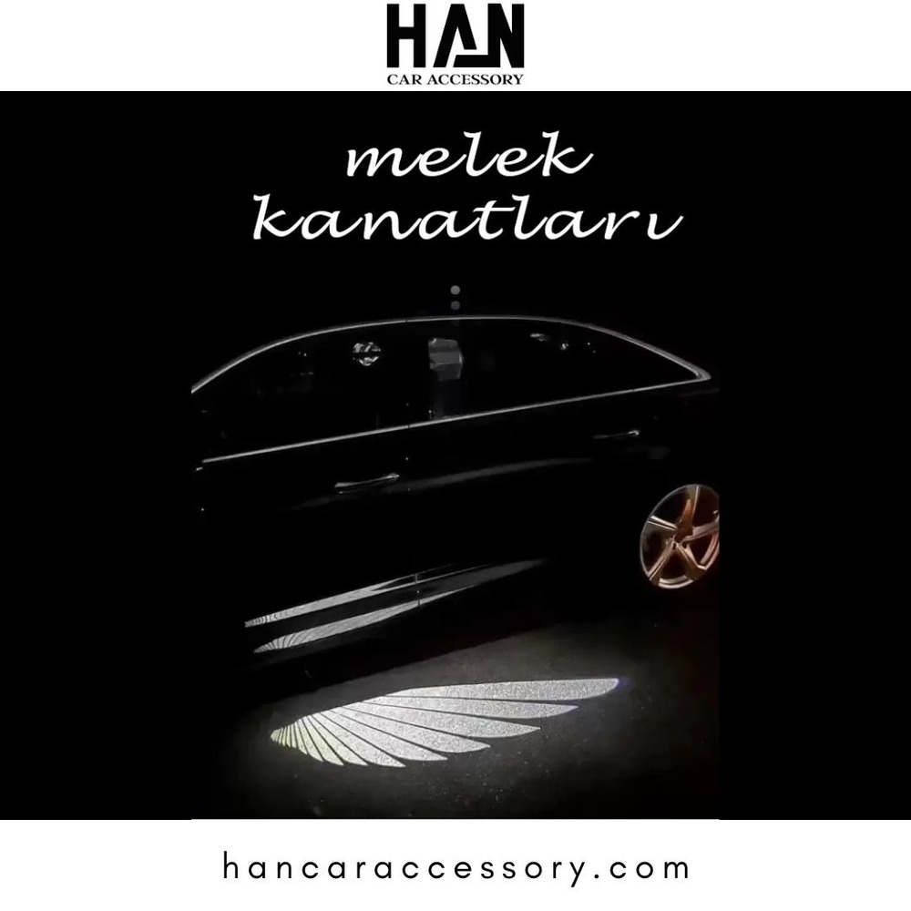 Evrensel Melek Kanatları LED Araba Aksesuarı – Aracınız İçin Göz Alıcı Tasarım!