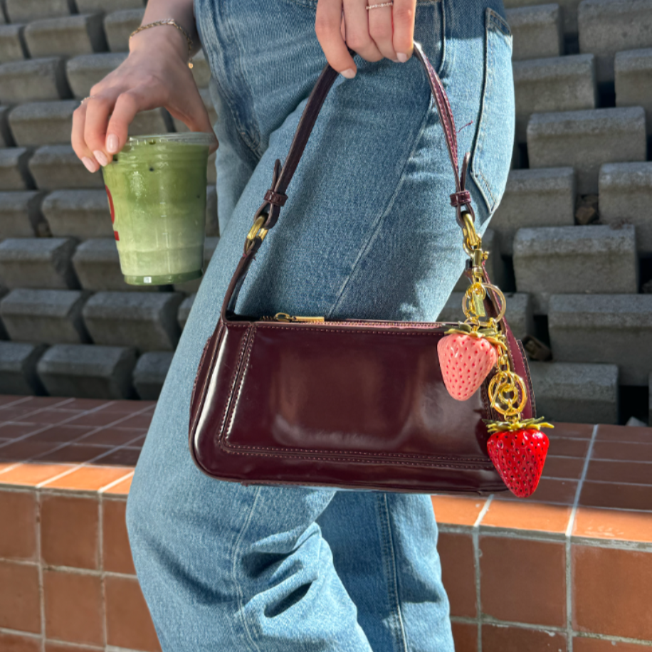 ÇİLEK Çanta Charm | HAN STUDIO CO