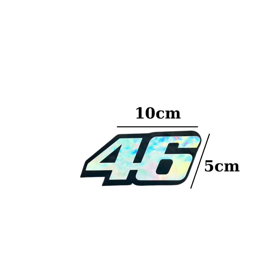 46 HOLOGRAM STİCKER | hardcorerider46