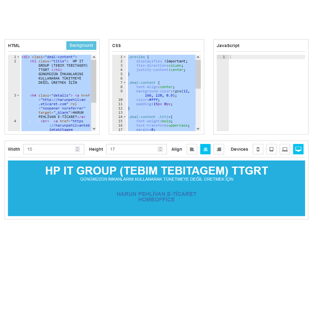  LİVE WEB EDİT 