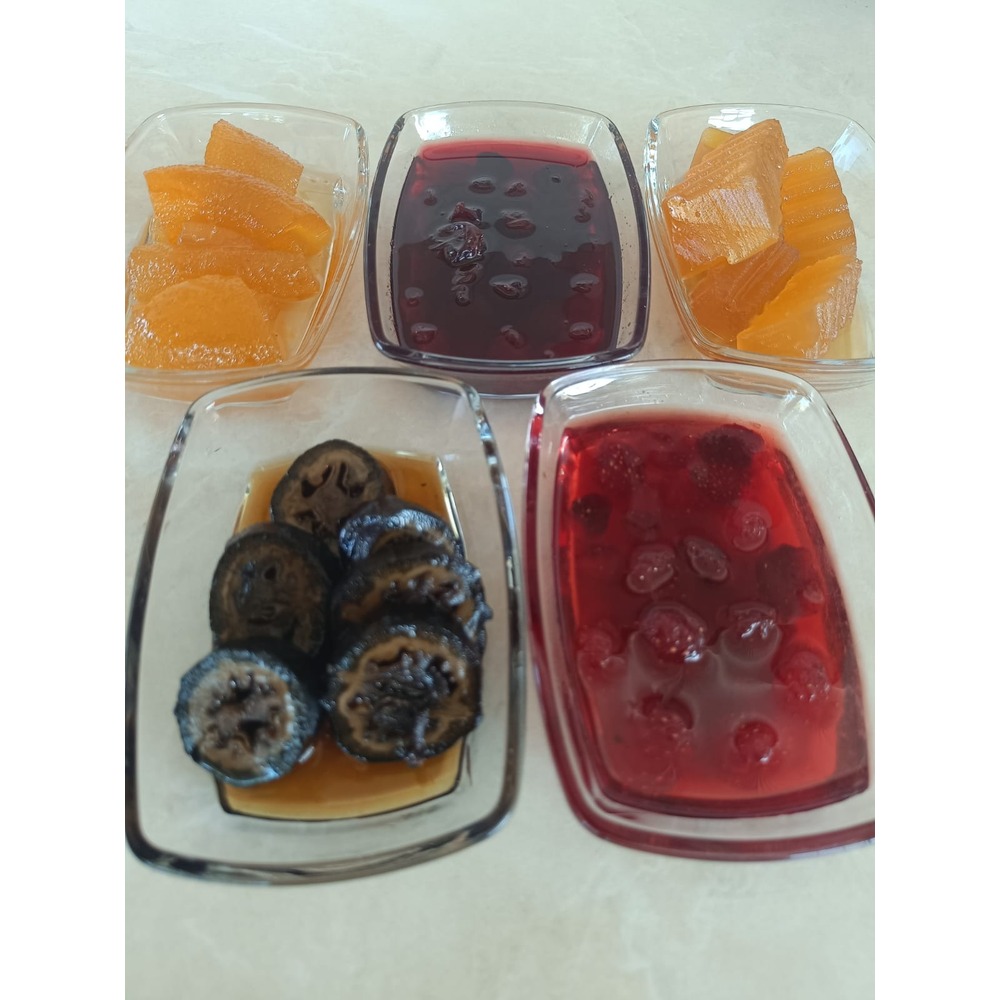 Reçel çeşitleri ( 5 adet 850 gr)