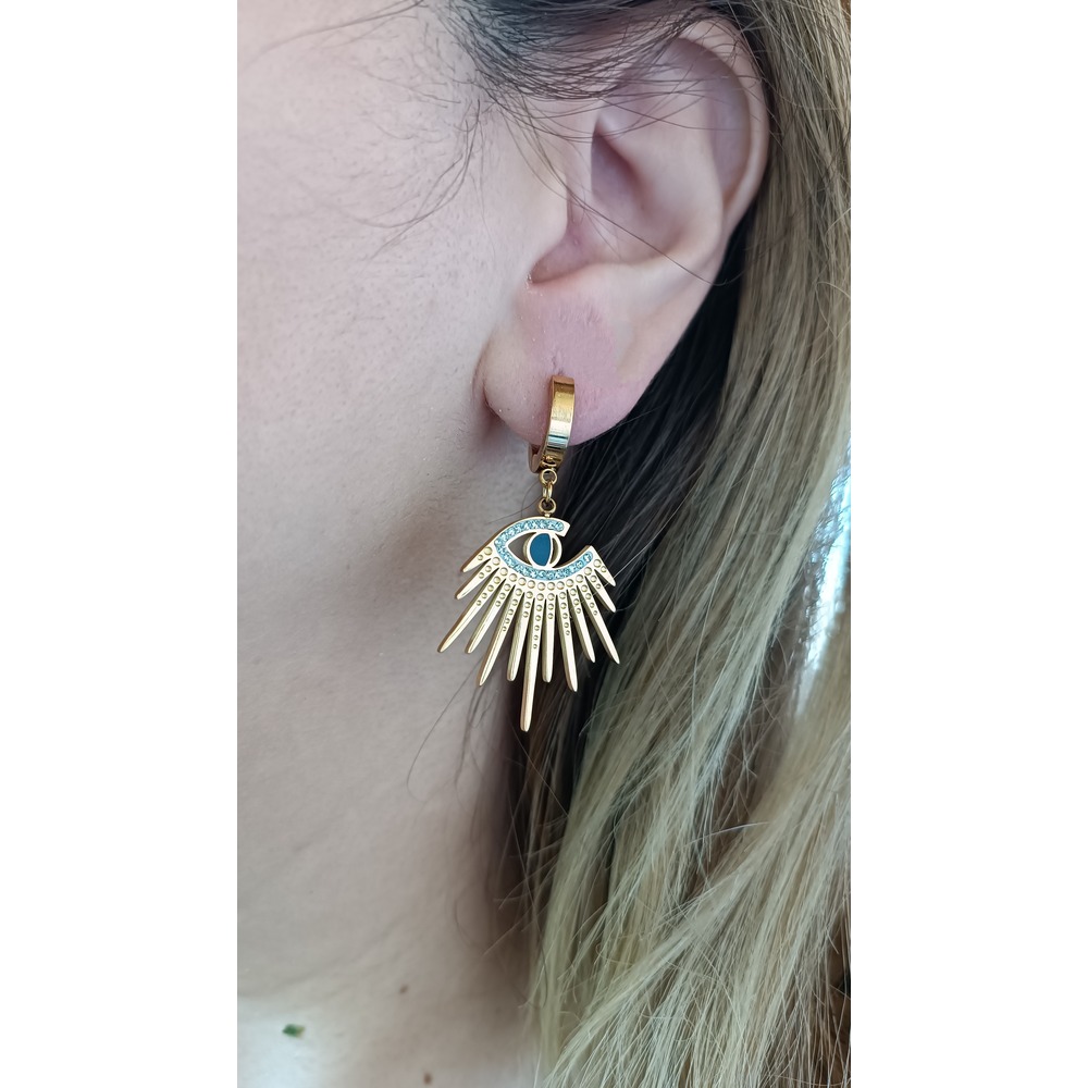 orecchini in acciaio | HATCOS ACCESSORİES