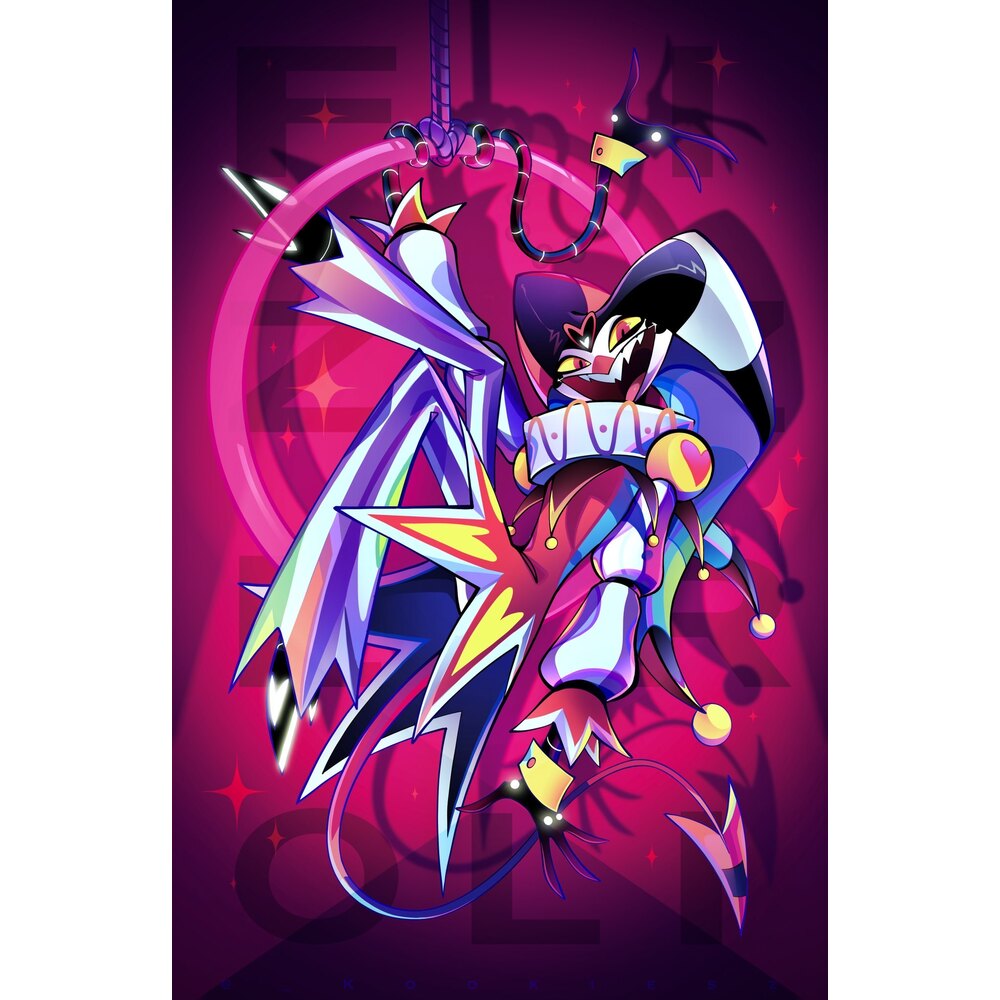 Helluva Boss Fizzarolli Poster | Hazbin Hotel Türkiye