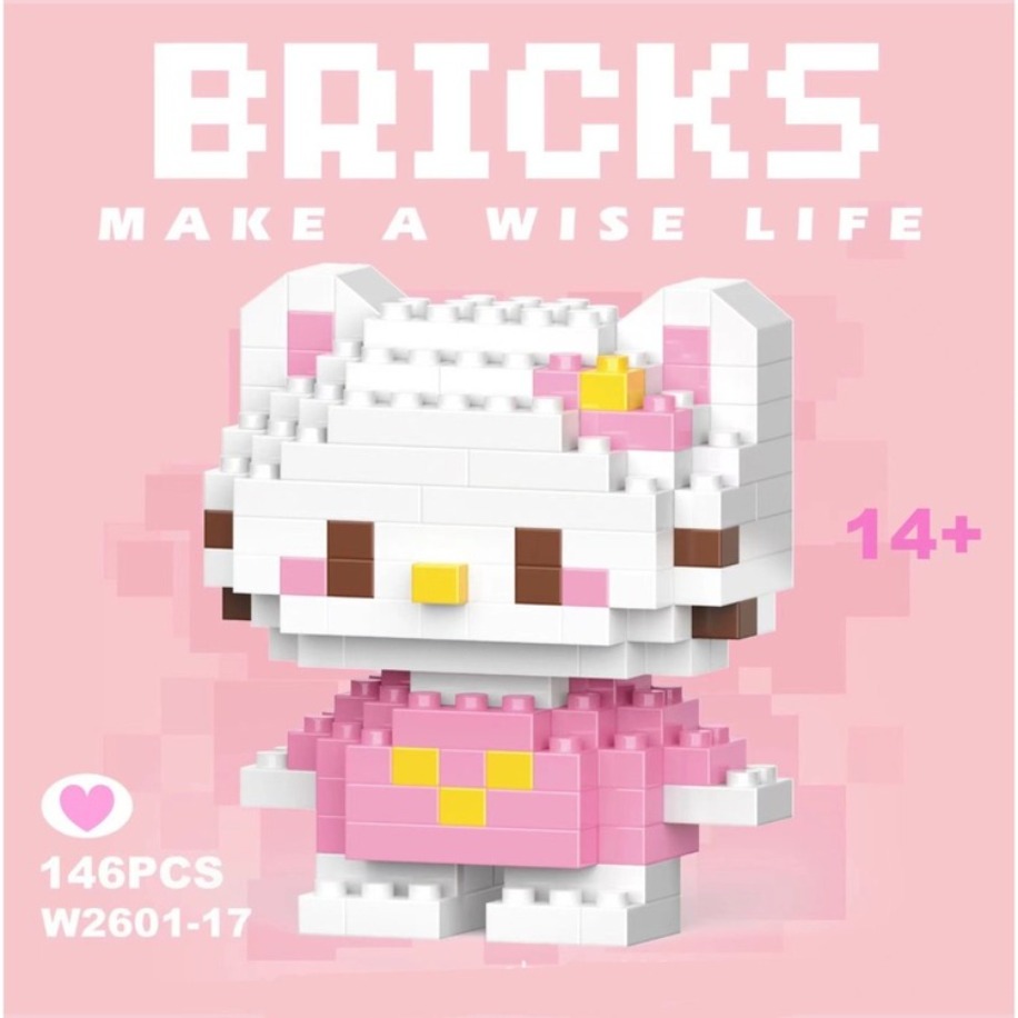 Hello Kitty Bricks Lego | Hishin Hediyelik