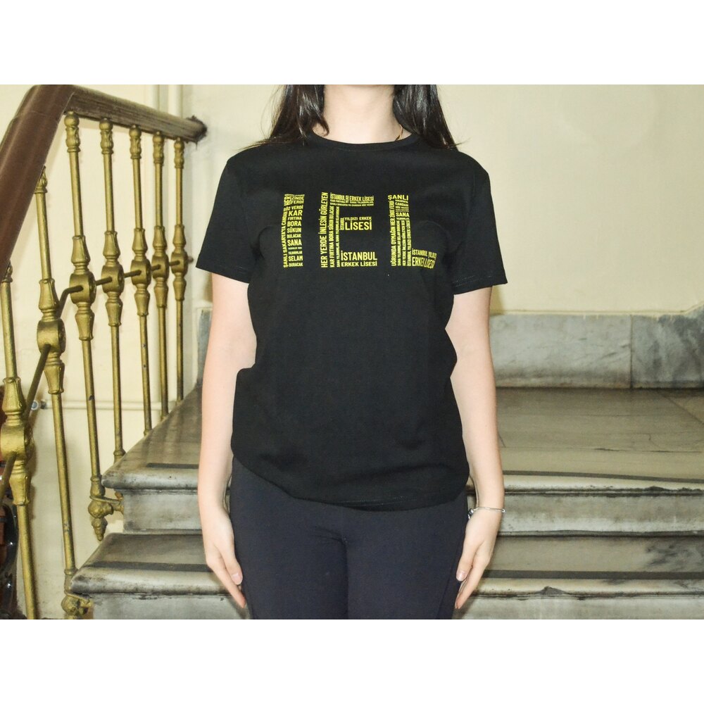 İEL Marş Baskılı  T-Shirt