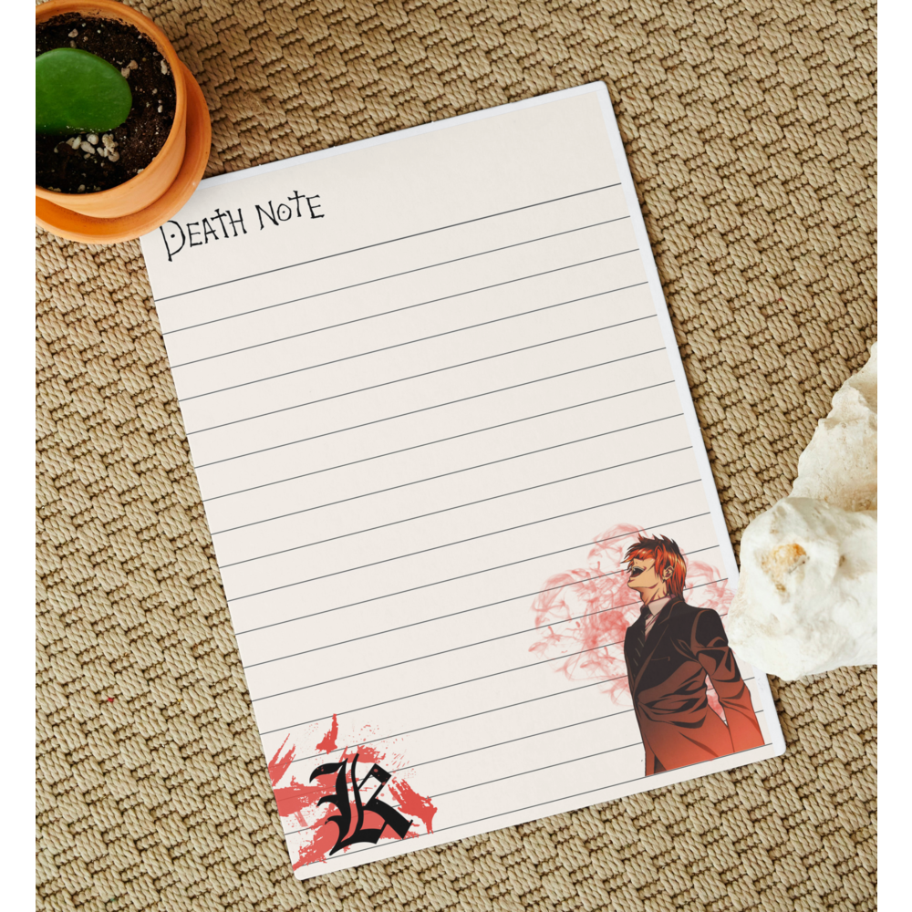 Death Note Temalı 3 Adet Set Notepad | İr-Design