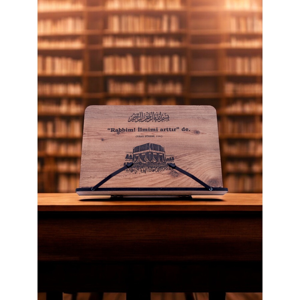 Büyük Boy Kitap Okuma Standı - Rahle