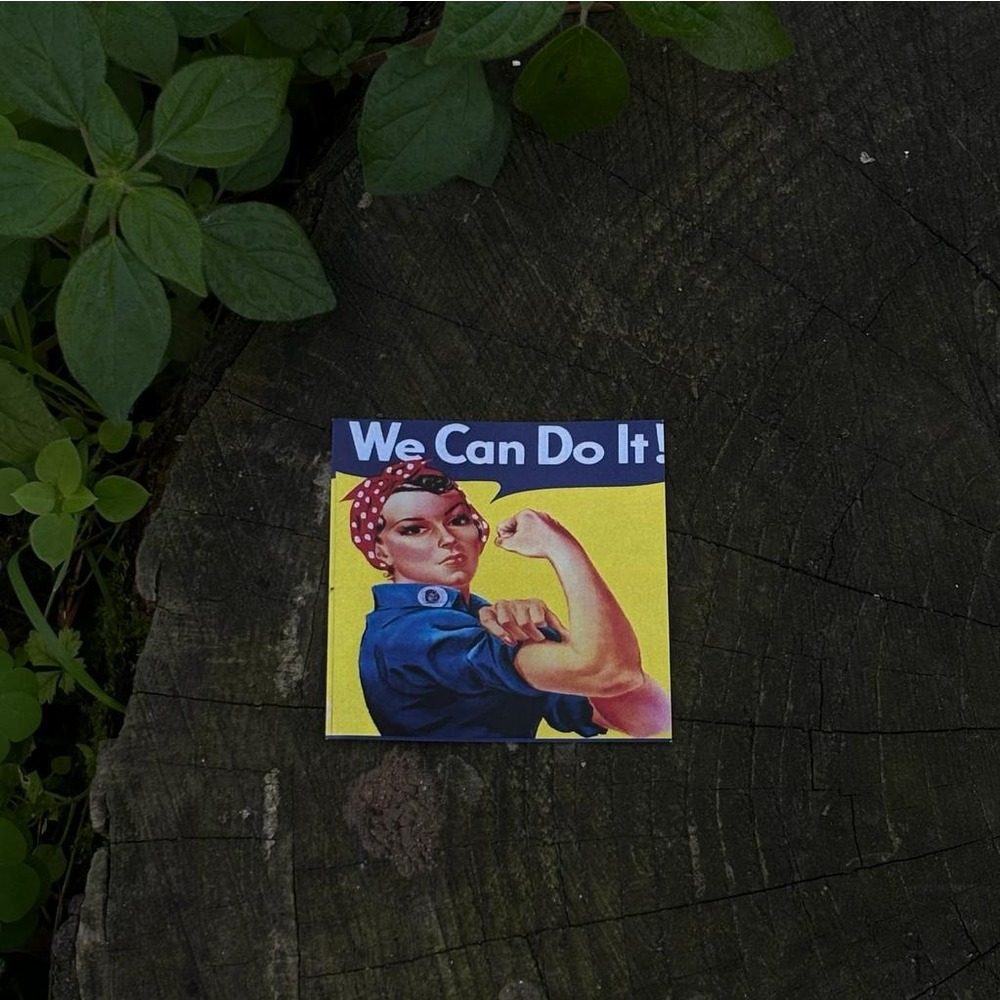 'us, women' sticker