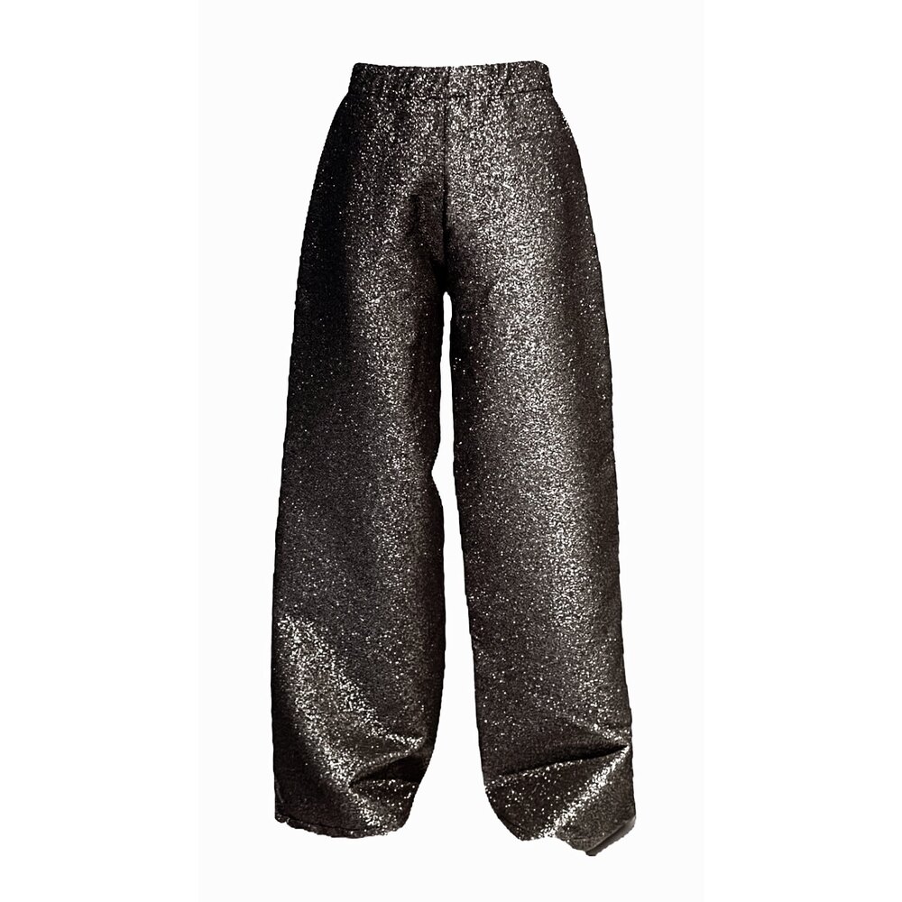Metalik Simli Pantolon 