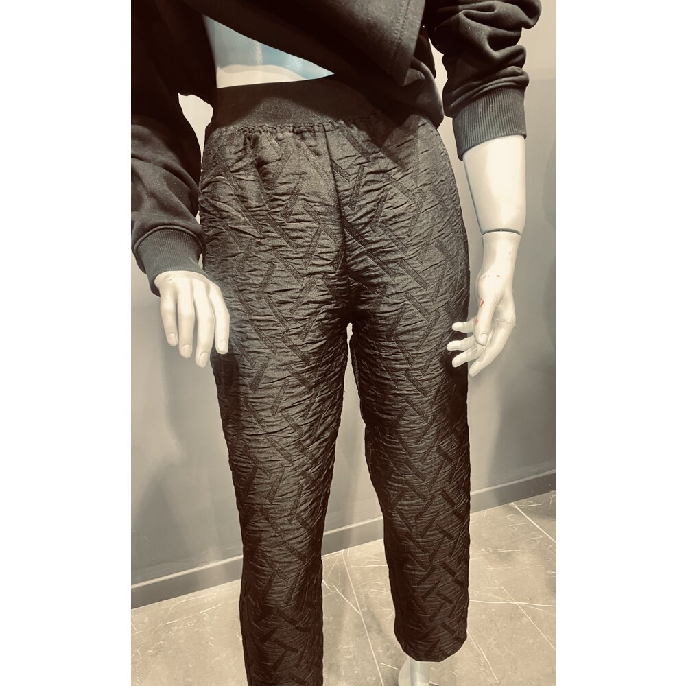 Wide leg siyah pantolon