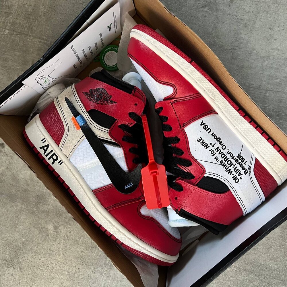 AİR JORDAN RETRO HİGH “OFF-WHİTE-CHİCAGO jbshoes