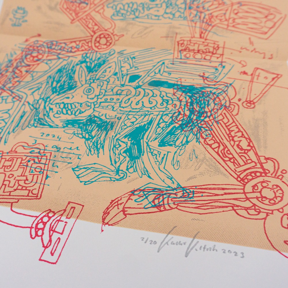 Silkscreen Print, Edition of 20