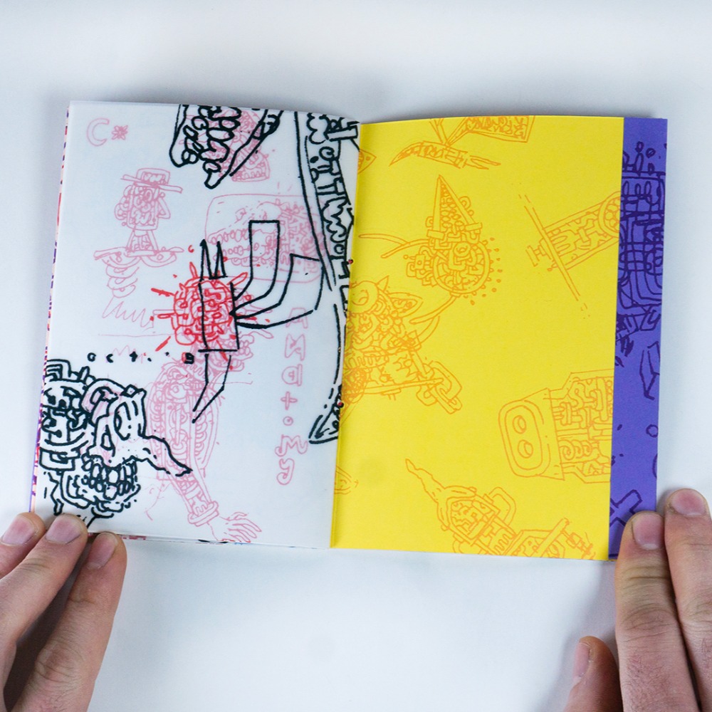 Skectbook, Silkscreen Print Artbook, Edition of 50