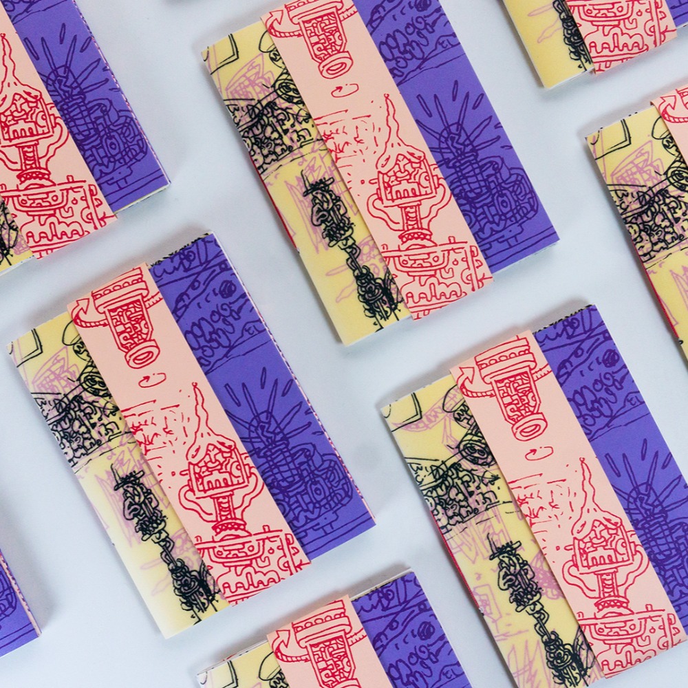 Skectbook, Silkscreen Print Artbook, Edition of 50
