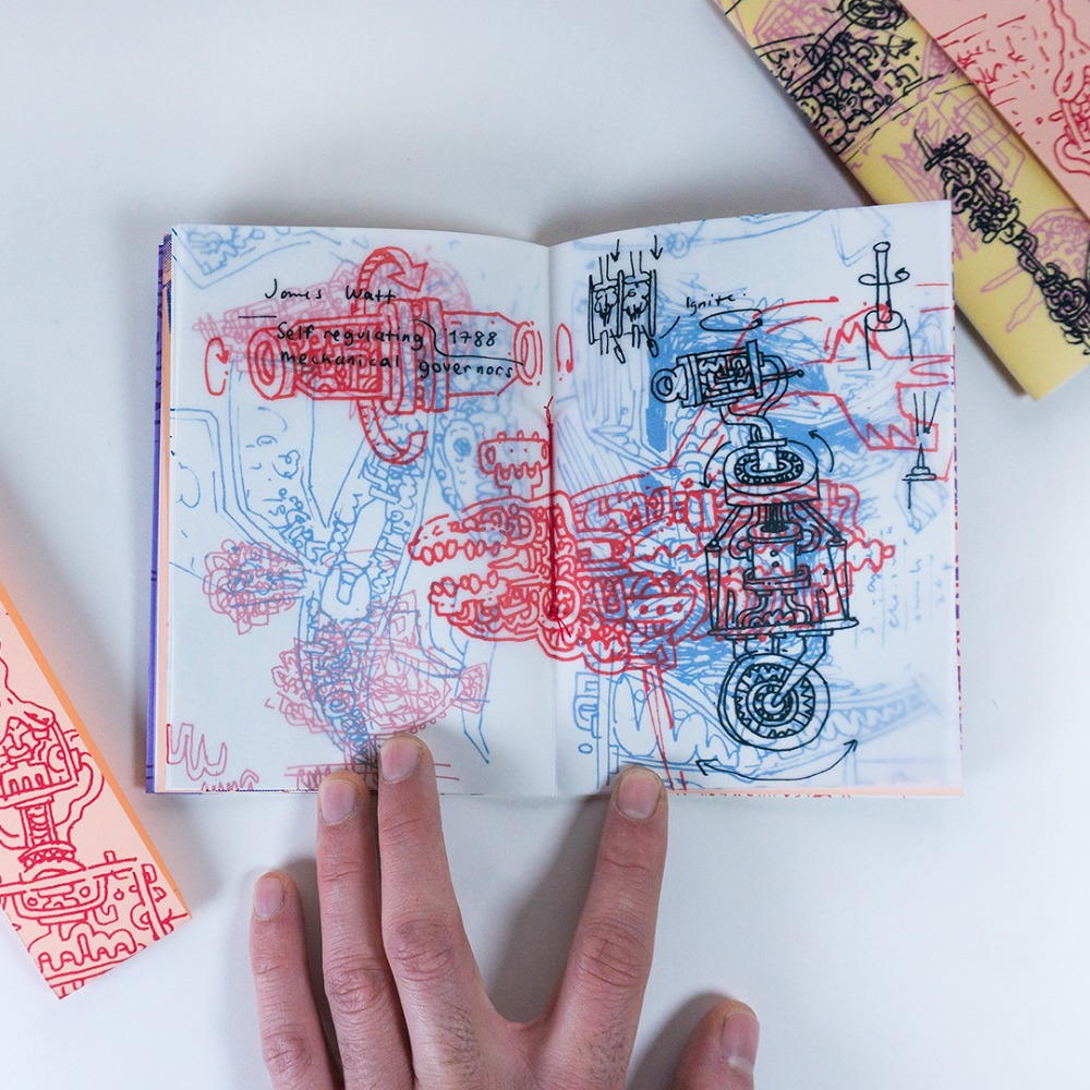 Skectbook, Silkscreen Print Artbook, Edition of 50