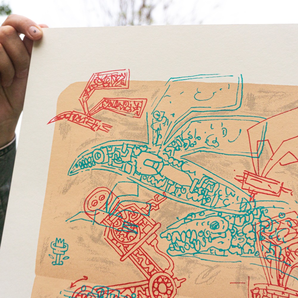 Silkscreen Print, Edition of 20