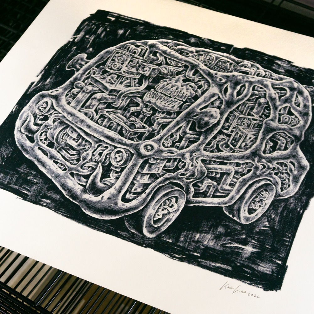 3 Silkscreen Print, Edition of 30