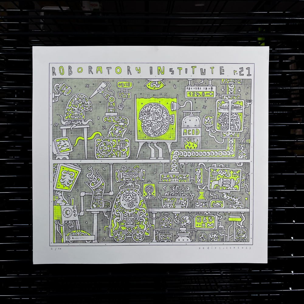 Roboratory Institute, Silkscreen Print - Edition of 10