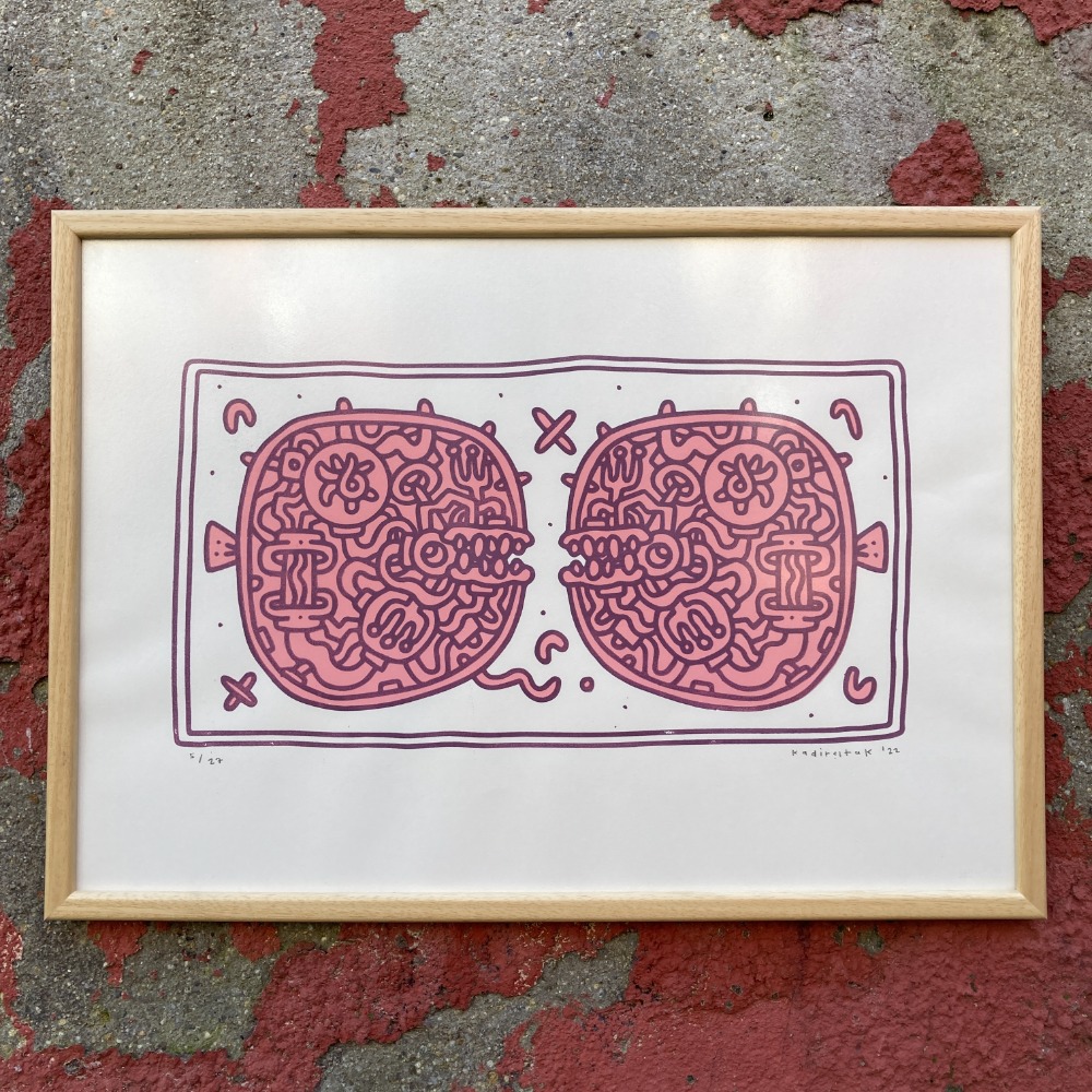 Silkscreen Print, Edition of 27