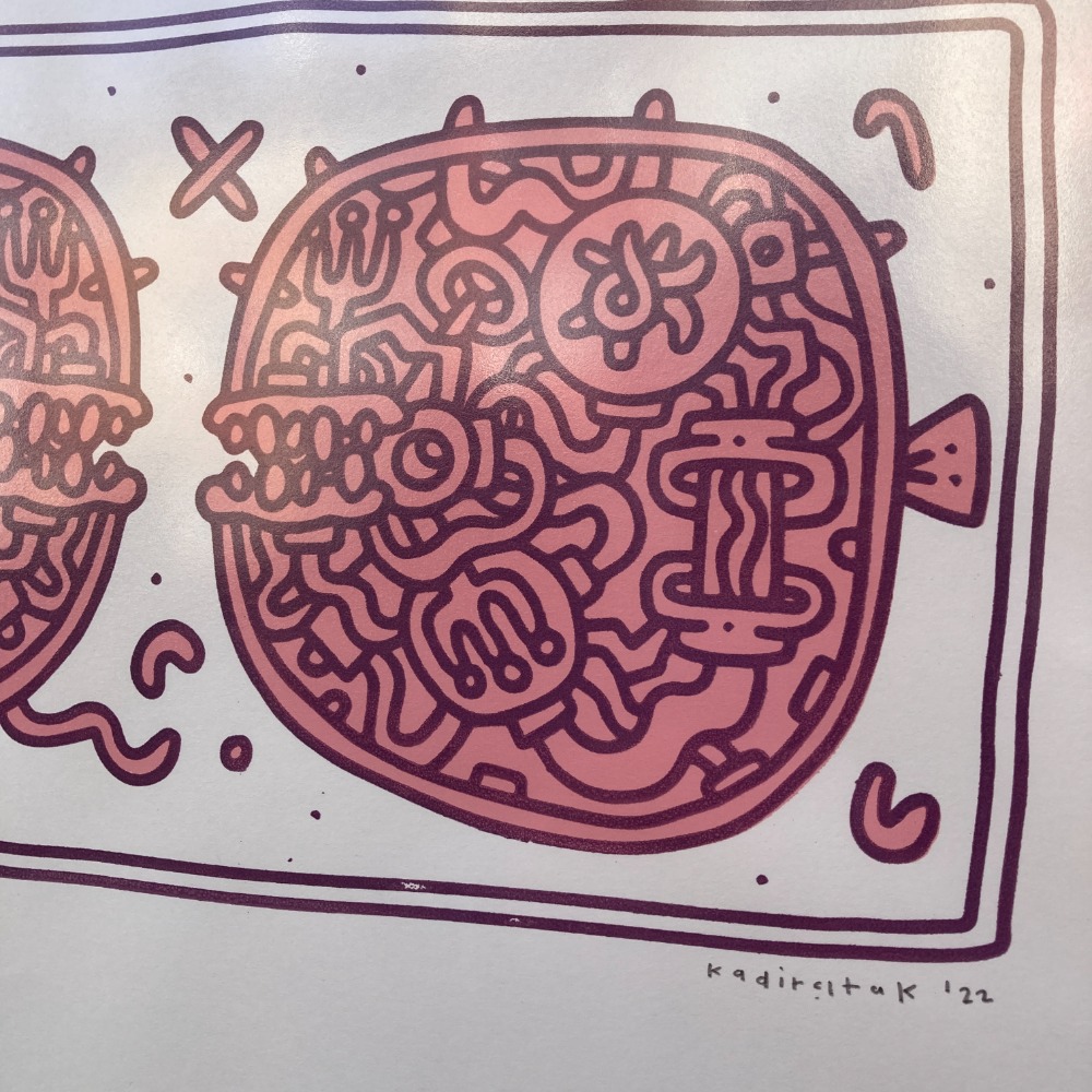 Silkscreen Print, Edition of 27