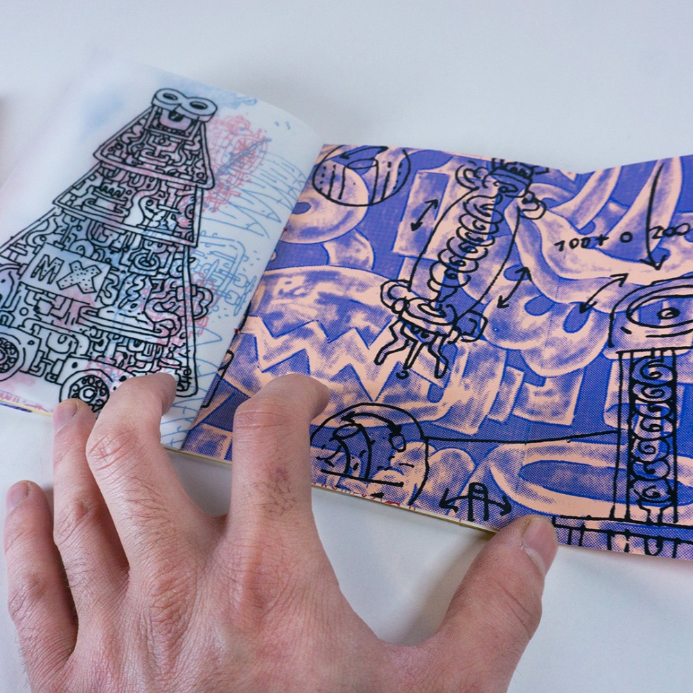 Skectbook, Silkscreen Print Artbook, Edition of 50