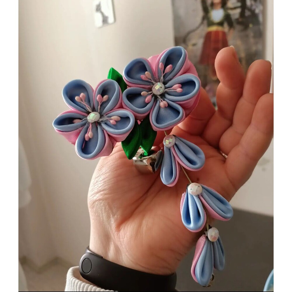 Katmerli Sakura Kanzashi Toka
