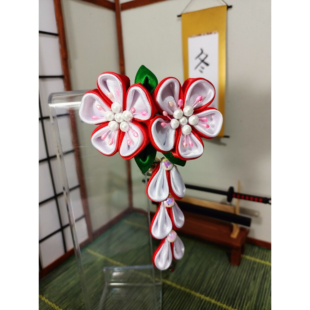Katmerli Sakura Kanzashi Toka