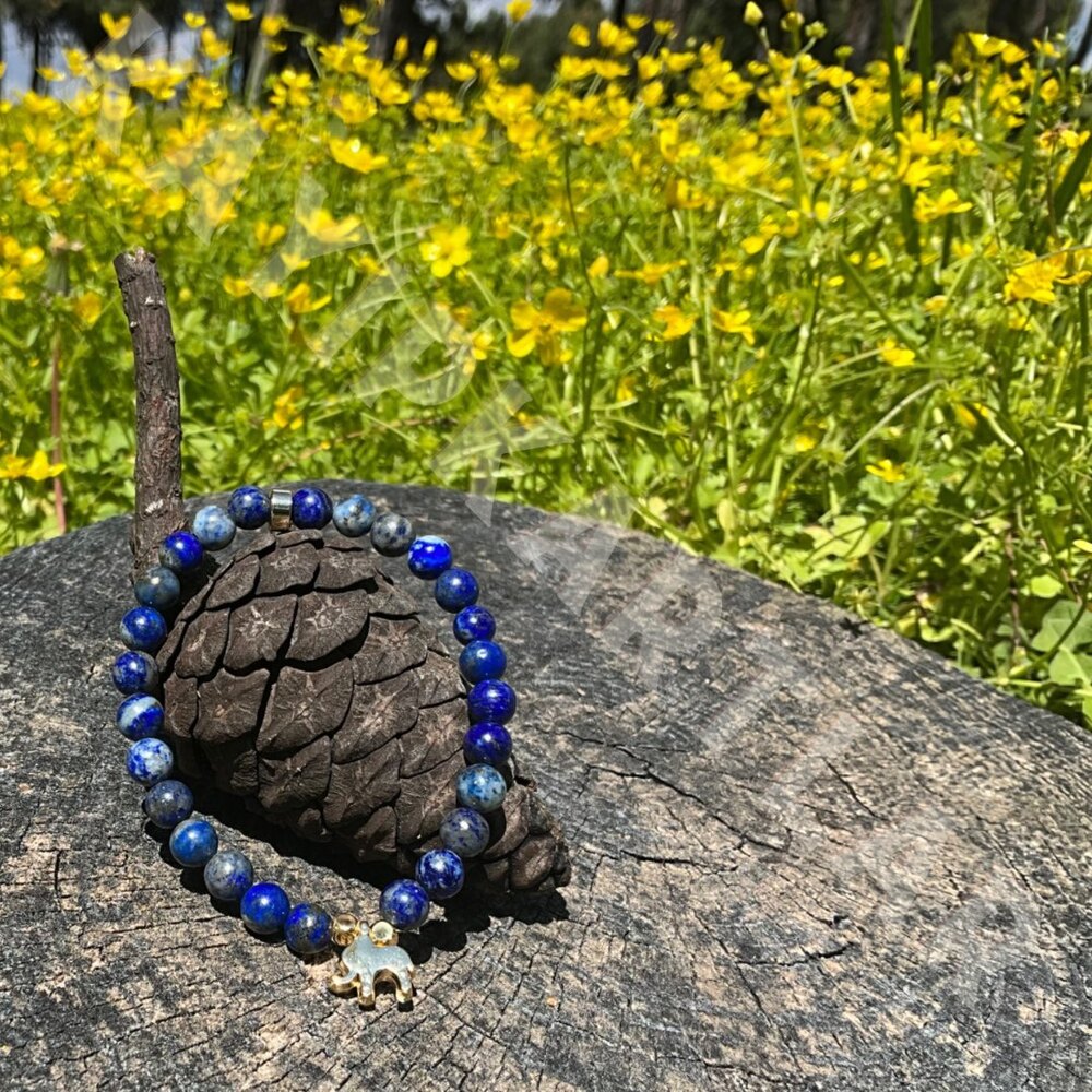 Lapis Lazuli Doğal Taş Bileklik