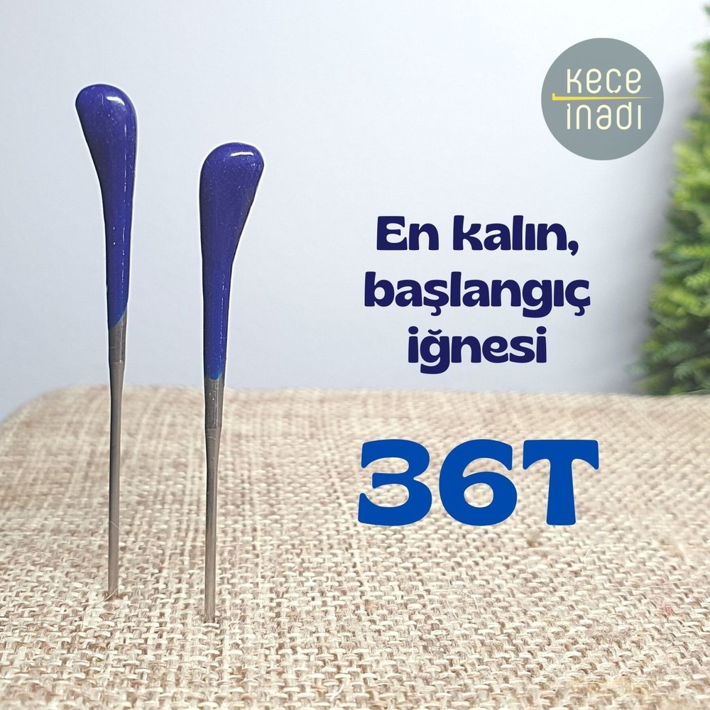 36T Keçe İğnesi - En Kalın (1adet)