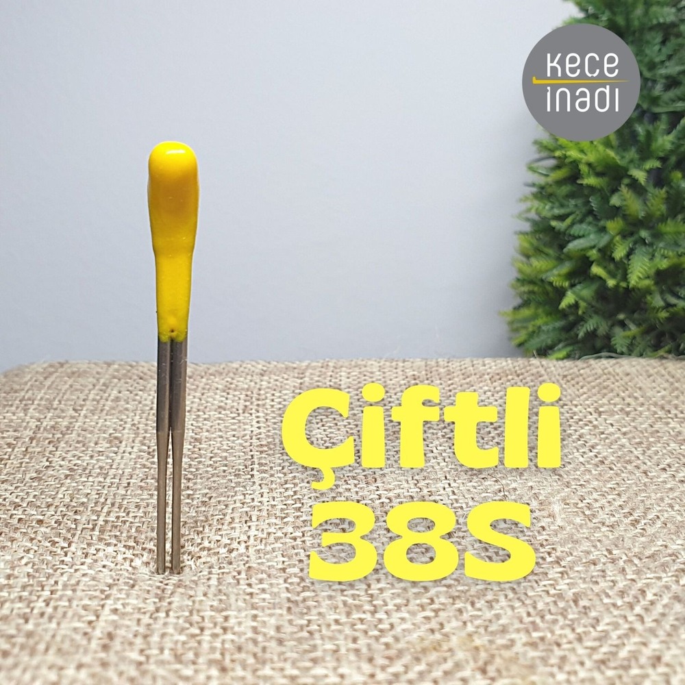 Çiftli 38S Keçe İğnesi 