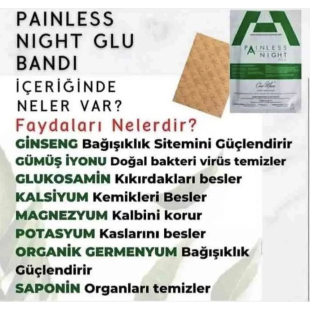 OneMore International Painless Night Glue - Complément Alimentaire - 15 Unités - Origine Turquie