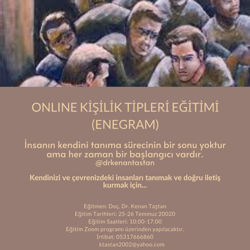 OFFLINE KİŞİLİK TİPLERİ (ENNEAGRAM) EĞİTİMİ