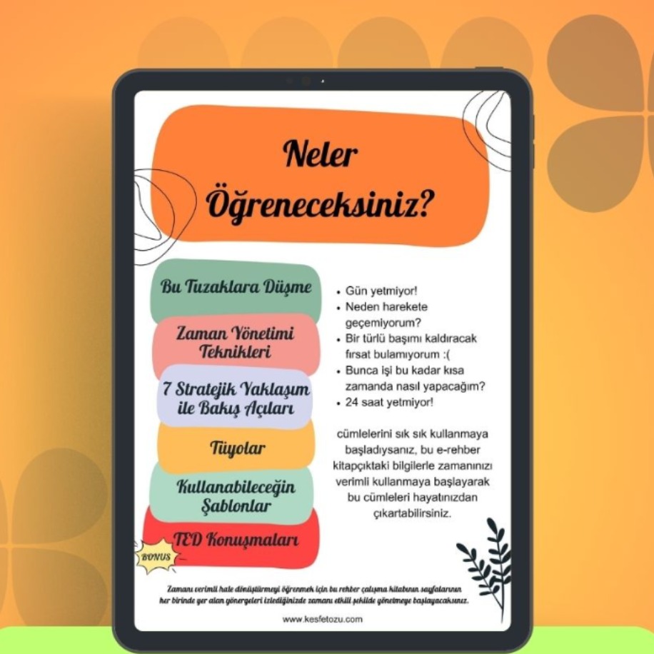 Etkili Zaman Yönetimi (Bugün Al, Hemen Başla!)
