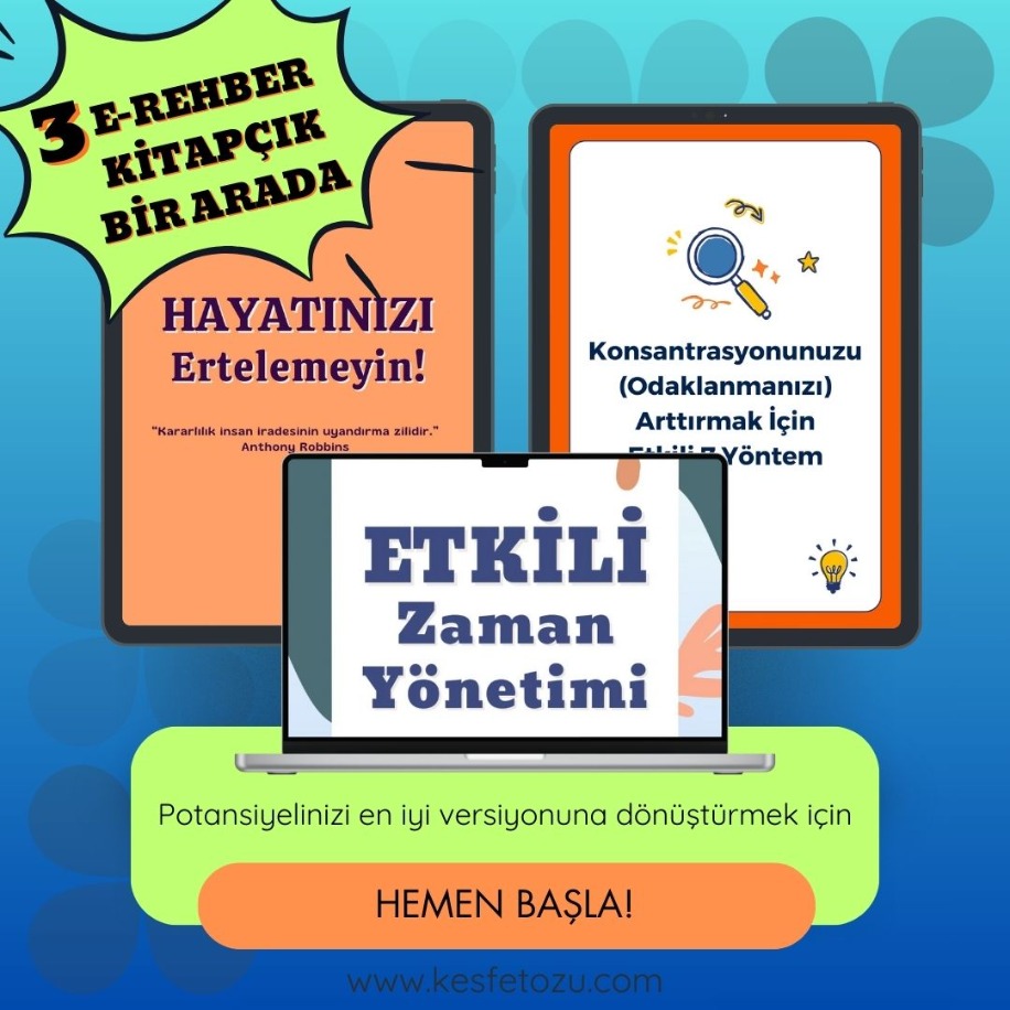 3 E-Rehber Kitapçık Bir Arada