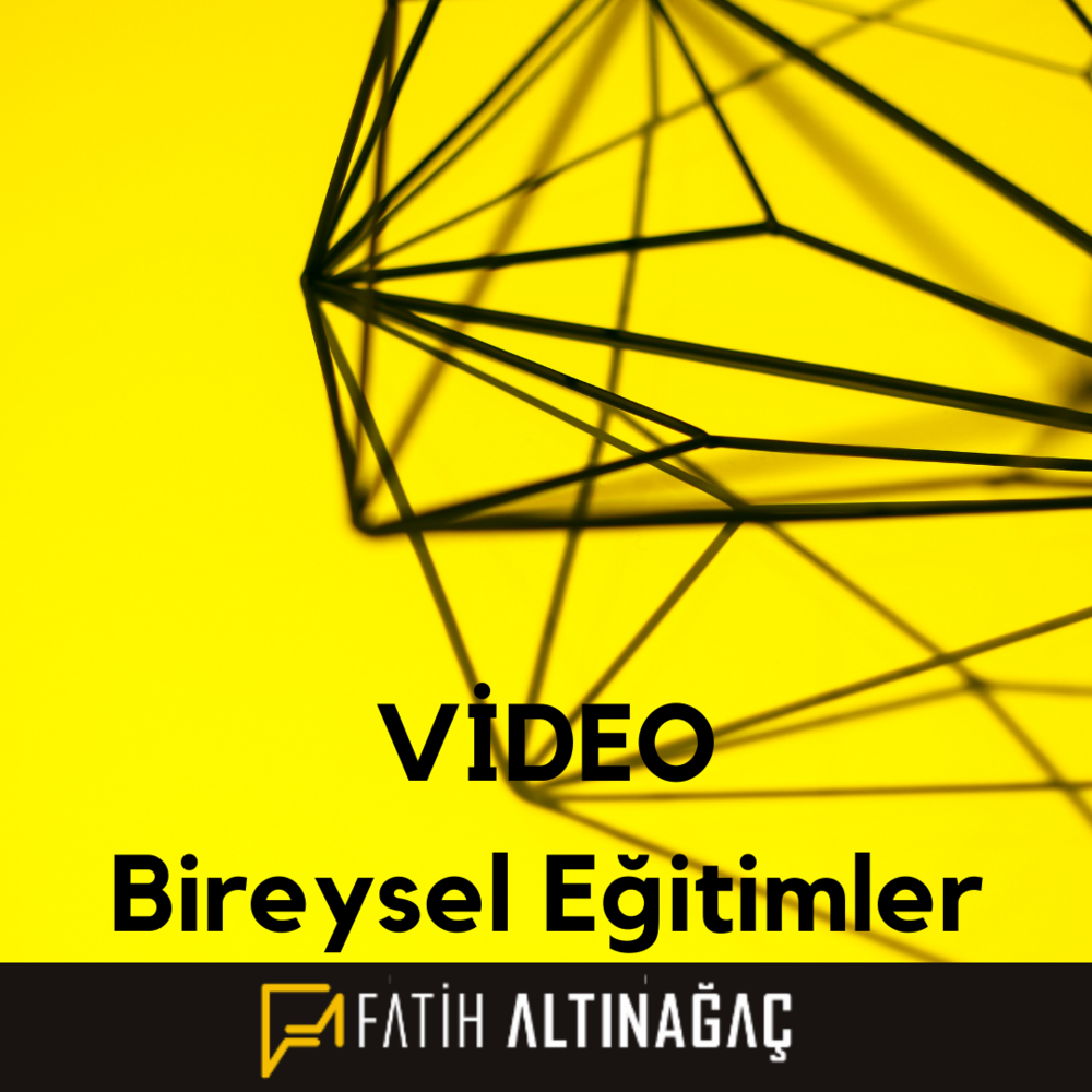 Video Bireysel Eğitimler